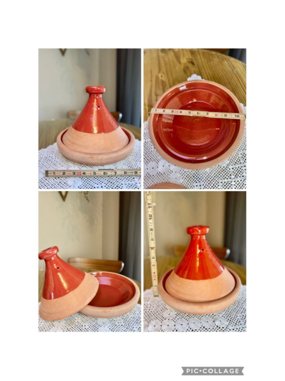Terracotta Moroccan tagine cooking pot